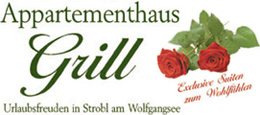 Appartementhaus Grill in Strobl am Wolfgangsee Logo